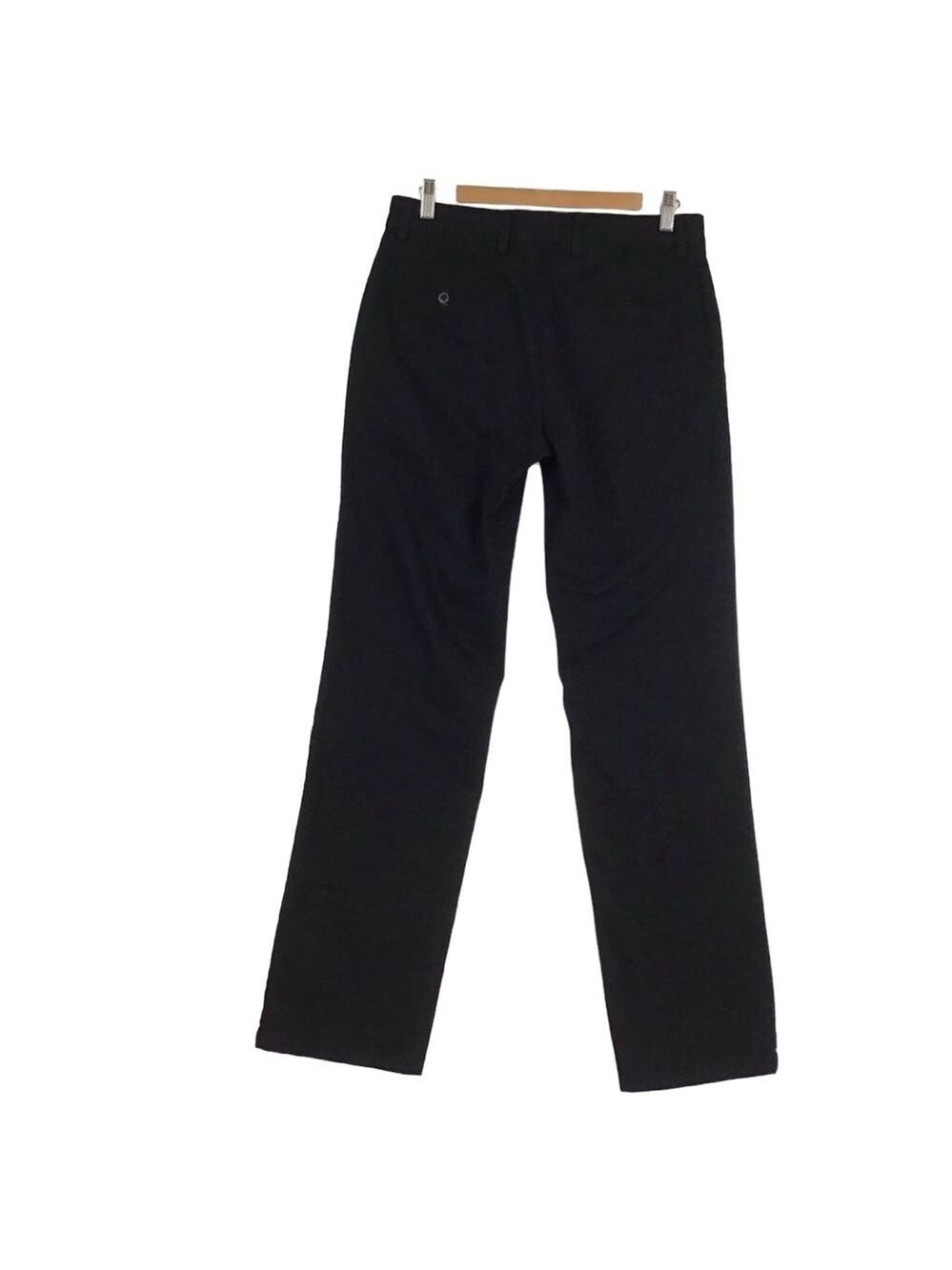 Old Navy Ultimate Loose Chino Pants Men 31x34 Black Stretch Casual Office Work